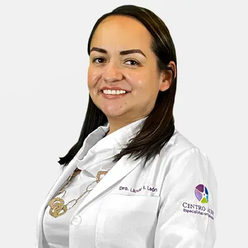 Dra. Lluvia Itzel León Reyes es médica especialista en Neuropediatría