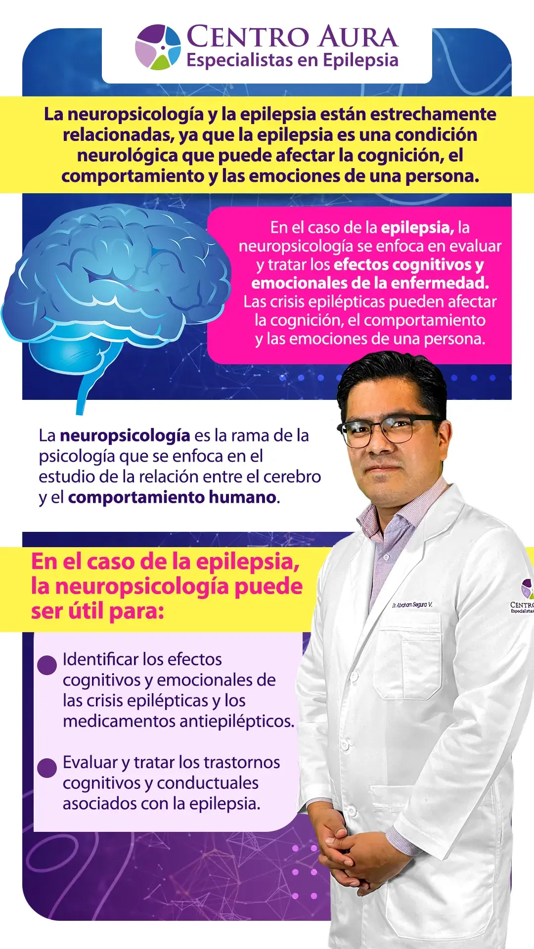 Neuropsicologia y epilepsia - Infografía