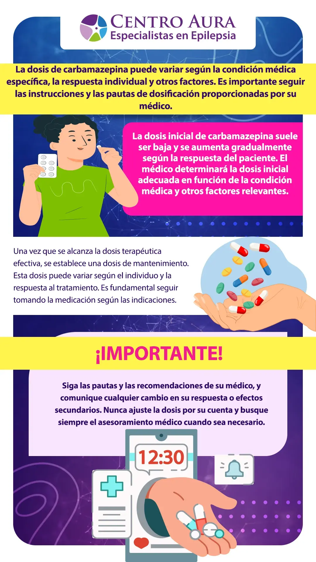 carbamazepina dosis - infografía